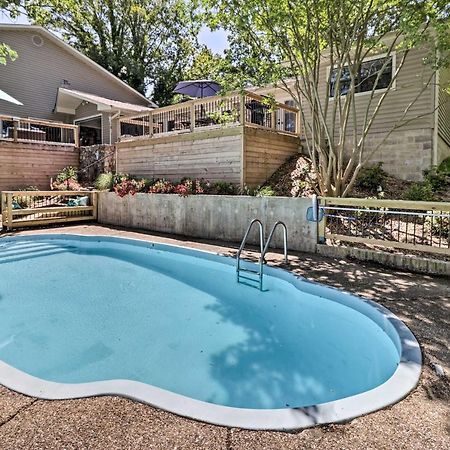 Luxury Hot Springs Oasis On Lake With Private Dock! Bagian luar foto