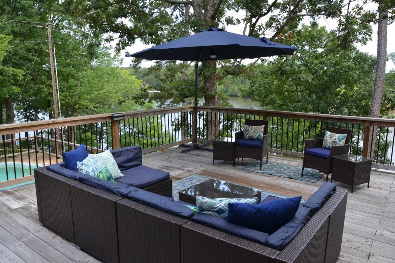 Luxury Hot Springs Oasis On Lake With Private Dock! Bagian luar foto